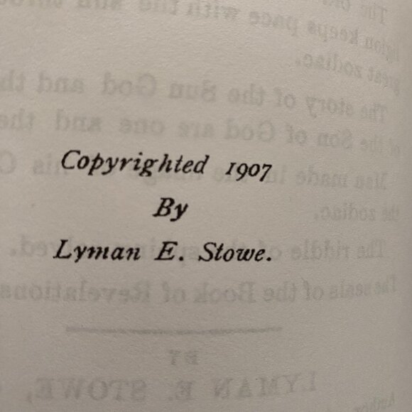 STOE'S BIBLE ASTROLOGY SOFT COVER BOOK - Picture 3 of 4